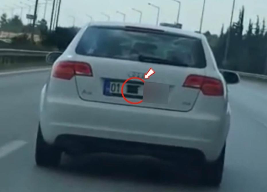Otoyolda Plaka Gizleyerek Seyreden Sürücüye Binlerce Liralık Ceza Uygulandı