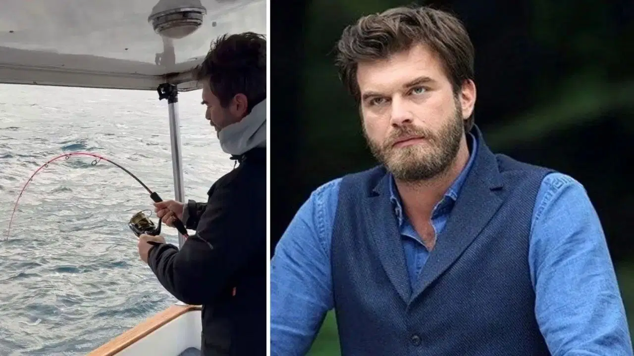 Kıvanç Tatlıtuğ İstanbul Boğazında Balık Avında Görüntüledi