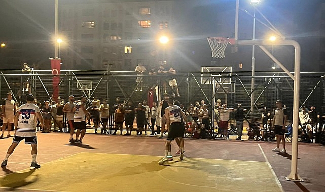 Göztepe'de sokak basketbolu coşkusu devam ediyor – SPORT