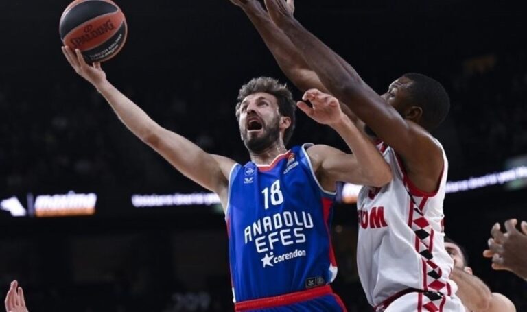 Anadolu Efes’e iç sahada Monaco şoku! – En güncel spor haberleri