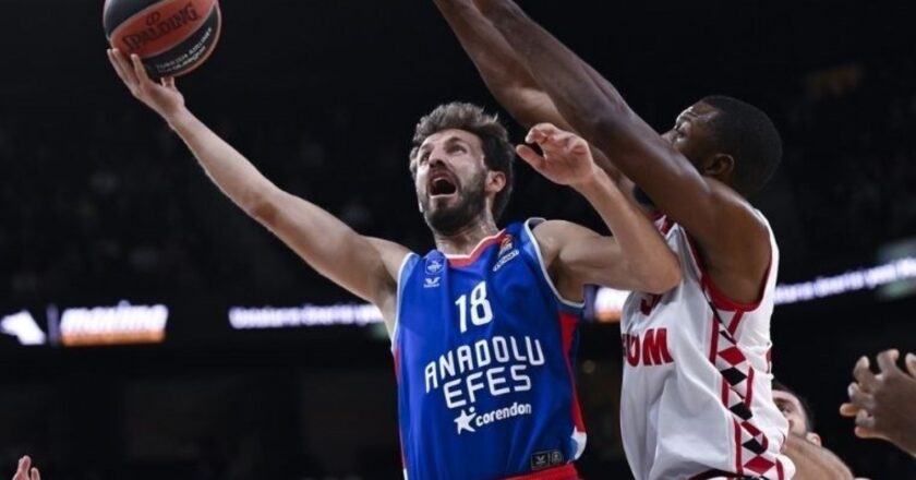 Anadolu Efes’e iç sahada Monaco şoku! – En güncel spor haberleri