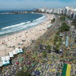 Bolsonaro taraftarları Copacabana'da bir gösteri düzenledi