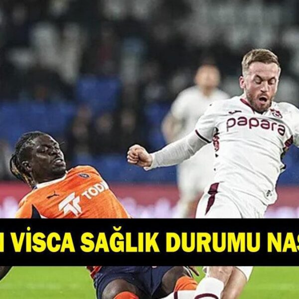 EDİN VISCA'NIN SAĞLIK DURUMU NASIL? Trabzonspor Teknik Direktörü Fatih Tekke'nin açıklamaları şöyle: