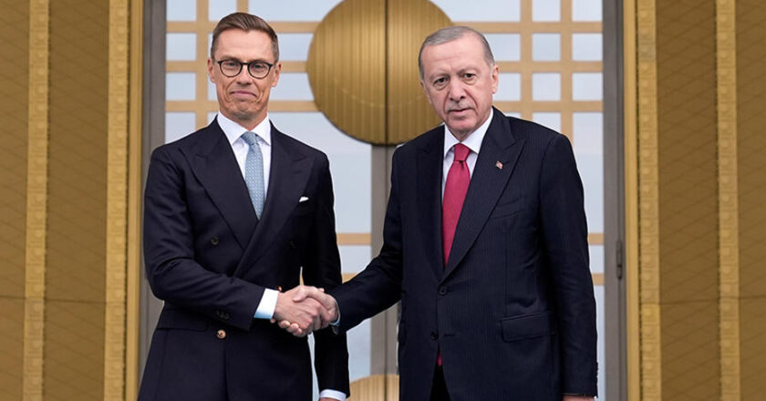 Cumhurbaşkanı Erdoğan, Finlandiya’nın Lideri Stubb ile Bir Araya Geldi