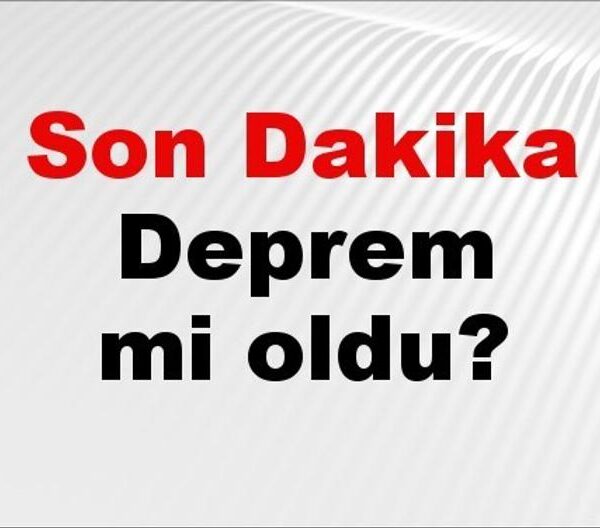 Adana’da Deprem Oldu mu? Son Durum ve Kandilli ile AFAD’ın Verileri 09 Aralık 2025